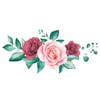 Beautiful Roses Tattoo - Watercolor Temporary Tattoo/Rose Temporary Tattoo