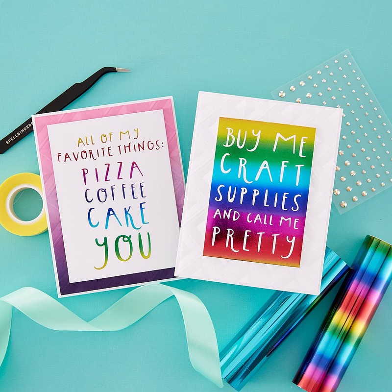 Spellbinders All of My Favorite Things Glimmer Hot Foil Plate,