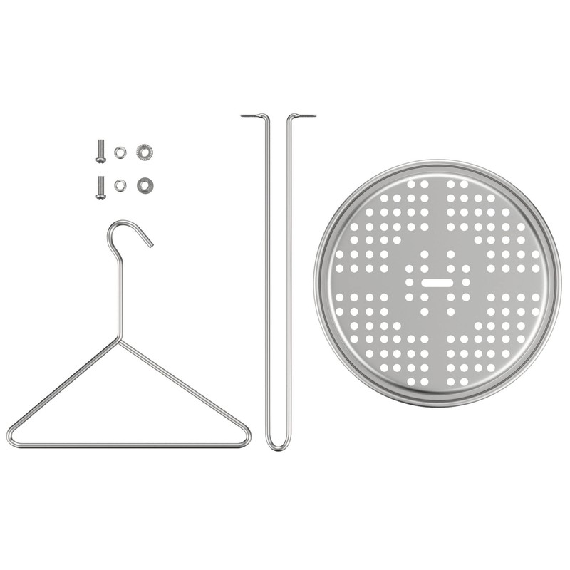 Perforated Turkey Chicken Poultry Deep Fryer Accessory Kit with Wire