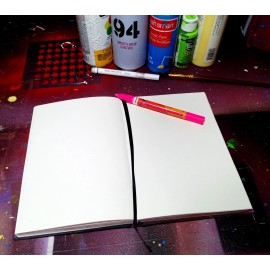 TUFF CITY SKETCHBOOKS Frida Street Art Sketchbook A5 100 Sheets Urban Graffiti Style Journal 8.2 x 5.5