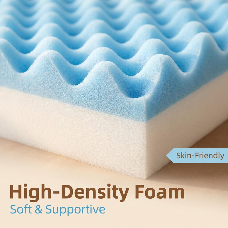 Egg Shaped Foam Pressure Relief Mattress for Bed Sore, Wedge