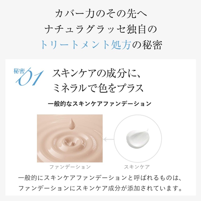Natura Grasse Skin Treatment Foundation NO2 Natural Ochre 2 SPF