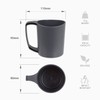 Lifeventure Ellipse Plastic Mug For Camping, Travel & Outdoor -