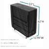 Sanseenia Rollaway Bed Cover, Waterproof and Dustproof Folding Bed Storage