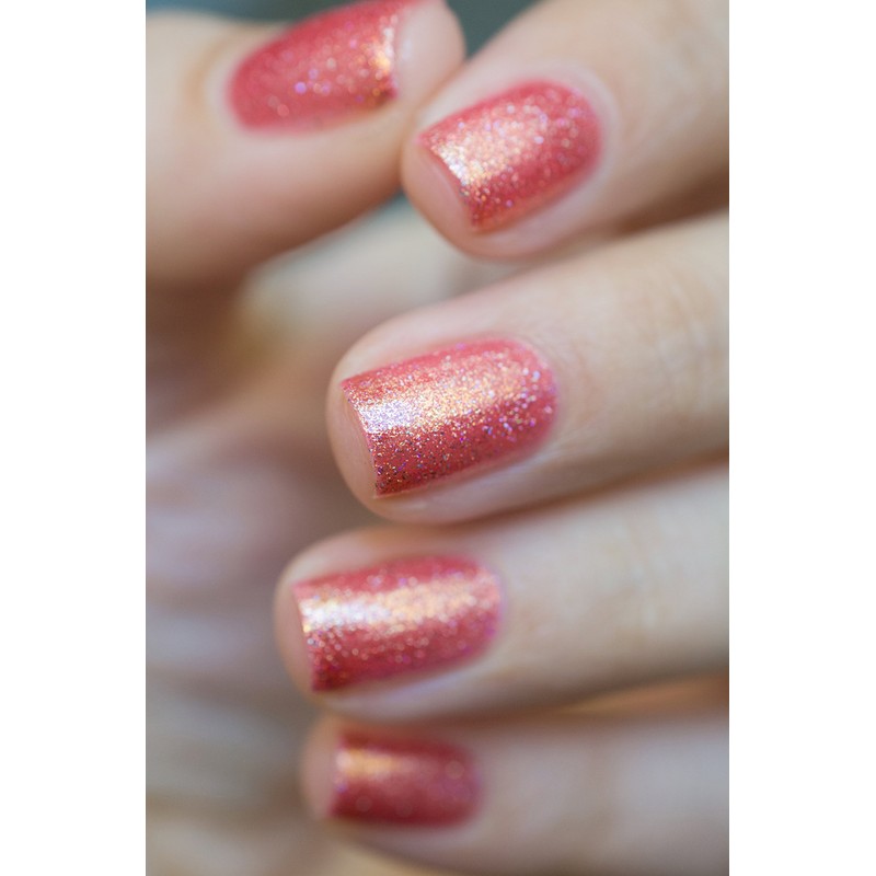 ILNP Citrus Punch - Orange Coral Holographic Nail Polish
