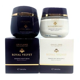Oriflame Royal Velvet 40 SET  Firming Day Cream SPF 15  Repairing Night Cream by Oriflame                                                             