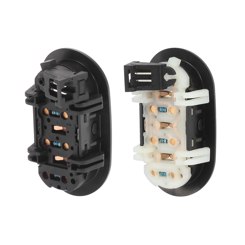 X AUTOHAUX Pair Radio Control Steering Wheel Switches for Chrysler