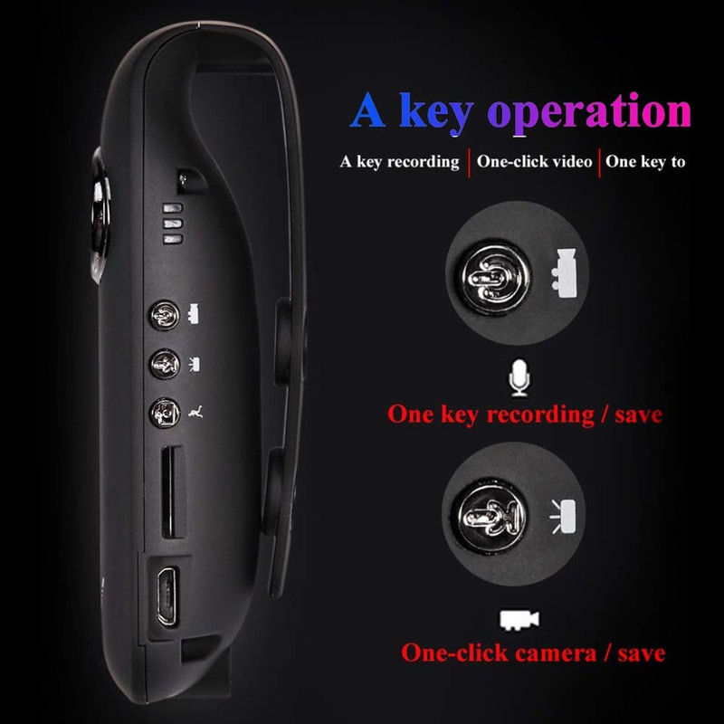 Hihey Mini Camera 1080P Full HD Dash Cam Camcorder for