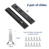 Ravinte 10 Inch Soft Close Drawer Slides 5 Pairs 10
