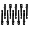 BLACKROBOT 3/8" Impact Socket Adapter, 10-Pieces, 1/4" Inch to 3/8"