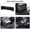 Aotumcer Center Console Sunglasses Holder Armrest Box Black Eyeglasses Storage