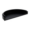 Savagrow 2PCS Black Kitchen Cabinet Handles, Half Moon Cabinet Pulls,