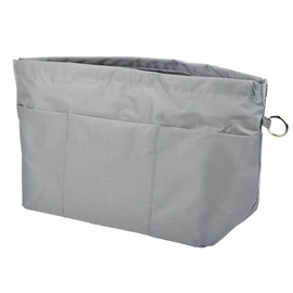 Vercord Purse Organizer Insert Bag Tote Handbags Pocketbook Inserts Organizers Zipper 11 Pockets Light Grey Large