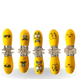 Fumiko's Unique Corn Holders for corn on the cob - 10 PCS/5 corn cob holders set, Fun Faces, interlocking corn holder set making your corn on the cob experience even more entertaining