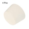 sourcing map Rubber Tapered Plug 38mm to 46mm Solid Test