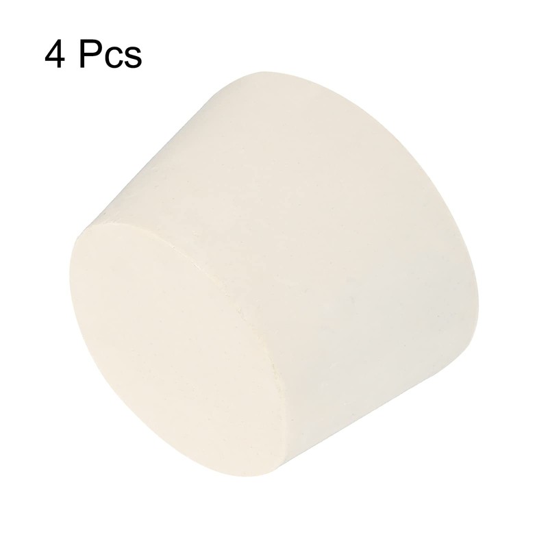 sourcing map Rubber Tapered Plug 38mm to 46mm Solid Test