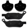 Caltric Front Rear Brake Pads for Harley Davidson Fxstsse Softail