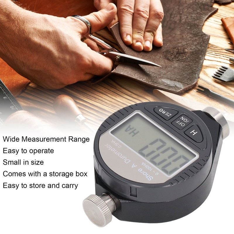 Digital Hardness Tester Portable Durometer Wide Measuring Range Hardness Test