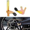 2 Pcs Motorcycle Stand Adapter Rear Wheel V Shaped Bracket