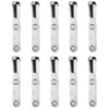 Set of 10 Moving Pocket Clips, Metal Crafts, Band Clips
