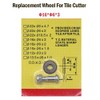Tile Cutting Wheels 16x6x3mm, Alloy Scoring Wheel Cutter Tools Replacement