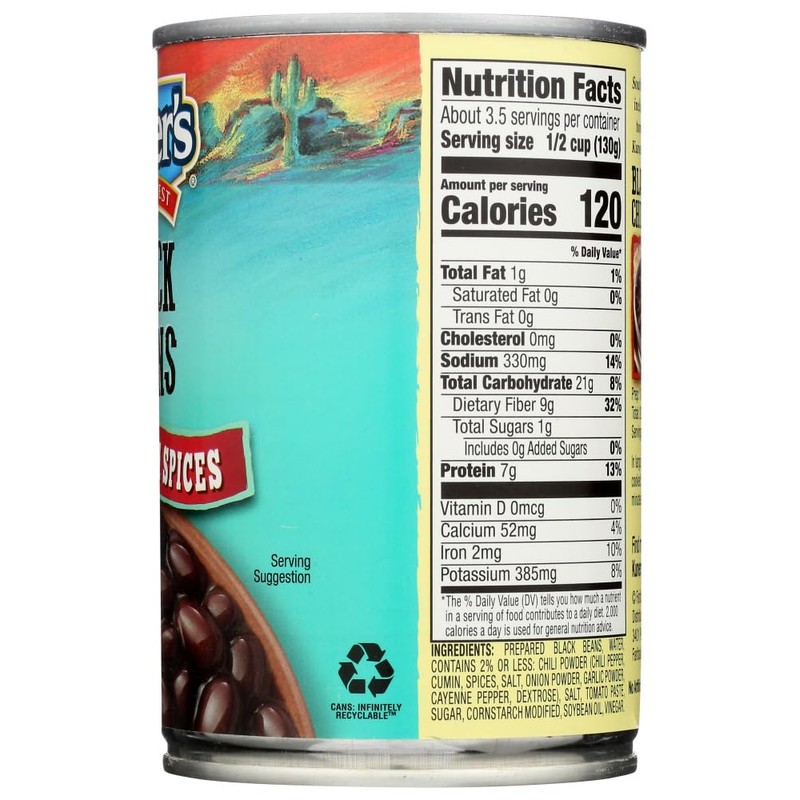 Kuner's Black Beans with Spices, 15-ounces (Pack of12)