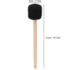 Drum Mallet Stick Drumstick Plush Head Maple Wood Handle for