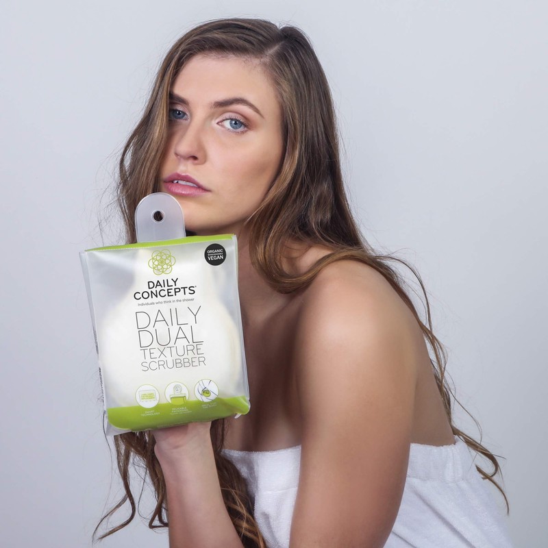 Daily Dual Texture Scrubber - Daily Concepts - Regular texture