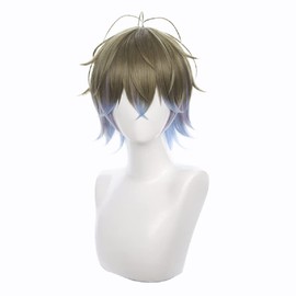 Sizuuenn VTuber Ike Eveland Wig, Cosplay, Heat Resistant Wig, High Temperature Hair Yarn, Cosplay Wig, Dedicated Network, For Events, School Festivals, Cultural Festivals, Photography, Disguise