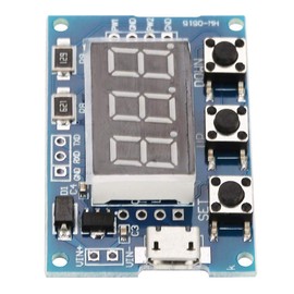 PWM Generator Module 2 Channel PWM Frequency Duty Cycle Adjustable Wave Rectangle Signal Generator for Stepper Motor Driver