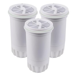 ICEPURE 5-Stage Water filter Replacement For Zero Pitcher and Dispenser ZR-001 ZR-003, ZR-017,ZP-007RP, ZD-013W, ZS-011RP, ZD-012RP, Effectively Reduce Chlorine and Lead,3PACK
