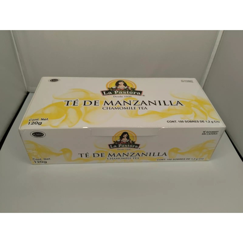 la pastora te de manzanilla chamomile tea marca la pastora