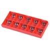 10Pcs/set CNC Carbide Tip Inserts Blade Cutter Lathe Turning Tool