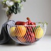 NORHOR Metal Fruit Basket, Iron Wire Fruit Basket, Fruit Bowls,