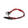 DGZZI Crocodile Clamps Test Wire 50cm/19.69inch Double Alligator Clips to