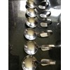 Unbranded Stainless Steel Curved Handle Dessert Spoon, 6 spoons of