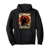 Vintage Catzilla - Funny Kitten and Cat Pullover Hoodie