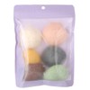 6 Color Water Drop 100% Konjac Wash Face Flutter Natural