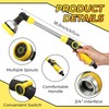 Hushee 4 Pcs Garden Watering Wand, 18.5 Inch Hose Watering