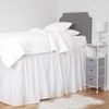 Dorm Room Bed Skirt Twin XL - 40 Inch Drop,