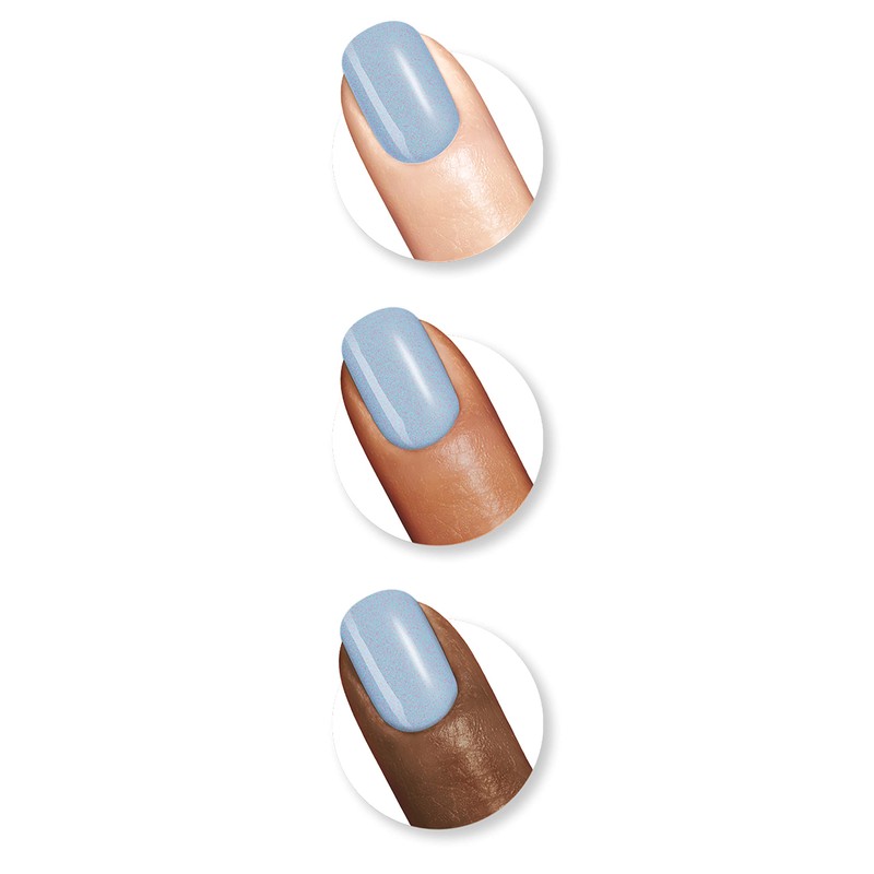 Sally Hansen Xtreme Wear Nail Polish, Blue Blitz, 0.4 Fluid