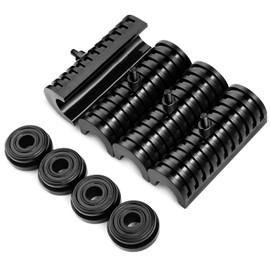 Amazicha Rubber Mounts Support Cushion Hard Saddle Bags Saddlebag Fit for Harley Touring Street Glide Electra Glide Road Glide Road King 1996-2013