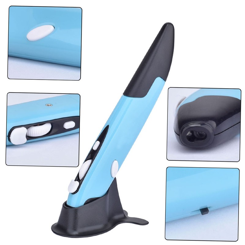 2.4GHz Wireless Optical Pen Mouse Ergonomic Pen Mouse with Adjustable