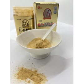 6YEARS Korean Heaven RED Ginseng Powder Gold - Ginseng Saponin GINSENOSIDE Natural Super Food Pure Powder 100% (50g x 1)