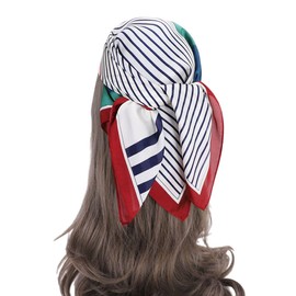 FAIRYGATE Halstuch Bandana Seidentuch Haare Seidenschal Damen Leicht Schal Seide Tuch Geschenk Schals & Tücher für Frauen 93023