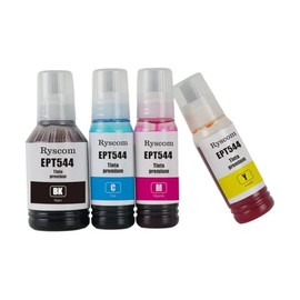 Tinta 544 compatible con impresora y multifuncional L120 L310 L380 L395 L495 L575 L606 L655 L656 L1300 L1455 DYE Ink 100ML 664 Botella de tinta Negro cian magenta amarillo alto rendimiento Tank