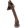 Hillman 852937 4" Kickdown Door Stop- Antique Bronze 1-Pack