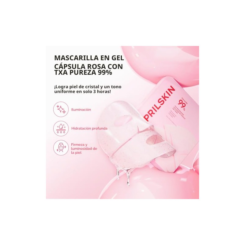 Aprilskin Mascarilla de Gel en C psulas Rosas Txa