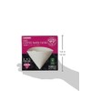 Hario Hario V60 Paper Coffee Filter, Size 02, White, 100ct
