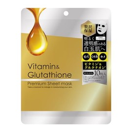 10 Sheet Masks Vitamin & Glutathione